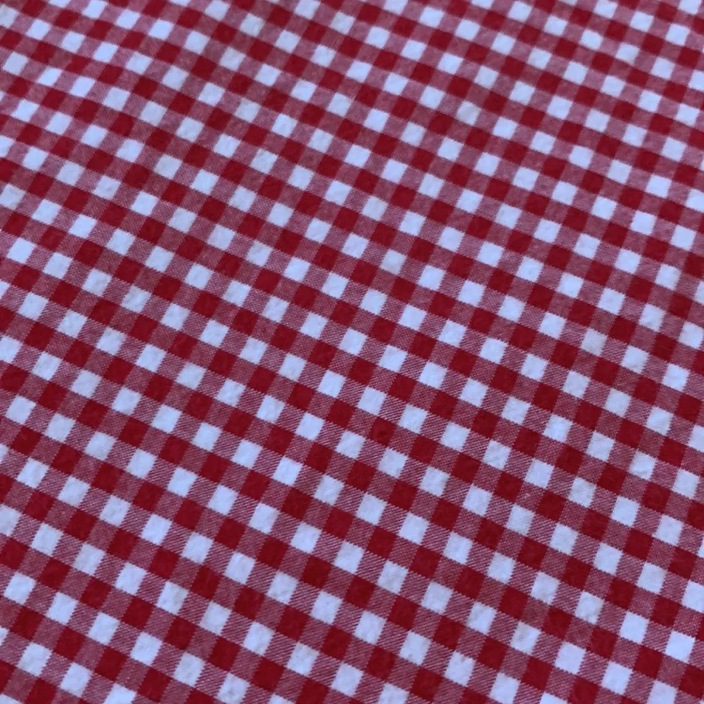 Pottery barn Red Checkered duvet cover